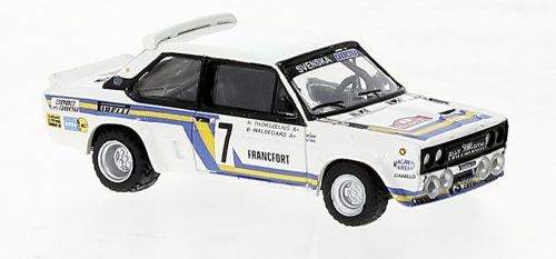 Brekina 22661 Fiat 131 Abarth, Svenska Fiat, Monte Carlo, B.Waldegaard, 7, 1980 (H0)