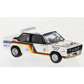   Brekina 22662 Fiat 131 Abarth, No.1, Fiat Minolta, Rally Hunsrück, W.Röhrl, 1980 (H0)