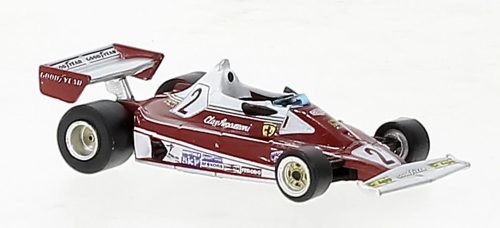 Brekina 22976 Ferrari 312 T2, No.2, Ferrari, No. 2, C.Regazzoni, 1976 (H0)