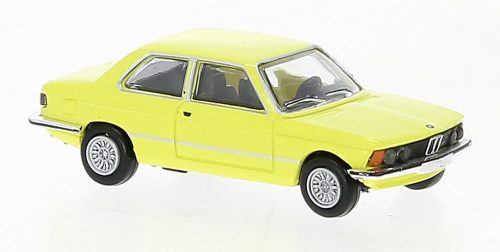 Brekina 24302 BMW 323i sárga, 1975 (H0)
