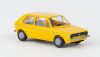 Brekina 25547 Volkswagen Golf I, Deutschen Post 1974, sárgás narancs színben (H0)