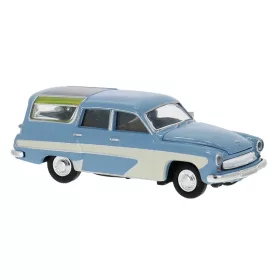 Brekina 27125 Wartburg Camping - világoskék (H0)