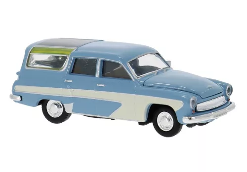 Brekina 27125 Wartburg Camping - világoskék (H0)