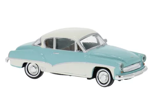 Brekina 27161 Wartburg Coupé - pasztelltürkíz (H0)