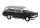 Brekina 27191 Wartburg Kombi - fekete (H0)