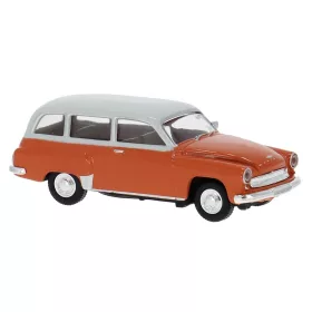 Brekina 27194 Wartburg Kombi - vérnarancs (H0)
