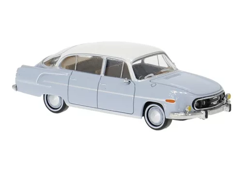 Brekina 27326 Tatra 603-2, szürke/fehér (H0)