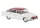 Brekina 27328 Tatra 603-2, fehér/piros (H0)