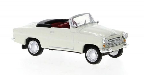 Brekina 27434 Skoda Felicia Cabrio 1959, fehér (H0)