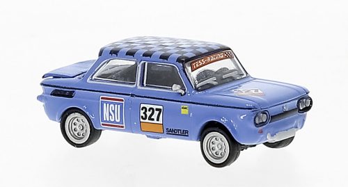 Brekina 28257 NSU TTS, kék, NSU Sport, 1966 (H0)