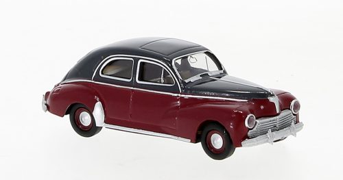 Brekina 29060 Peugeot 203, 1948, szürke/piros (H0)