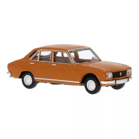 Brekina 29122 Peugeot 504, sötétnarancs (H0)