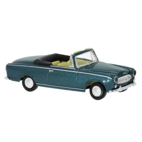 Brekina 29160 Peugeot 403 Cabrio, türkízzöld (H0)
