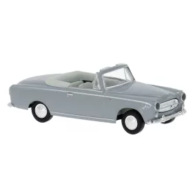 Brekina 29161 Peugeot 403 Cabrio, szürke - Movie-Car (H0)