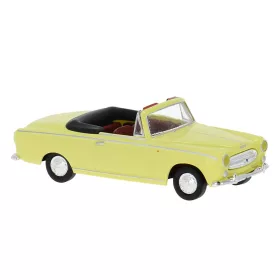 Brekina 29164 Peugeot 403 Cabrio, sárga (H0)