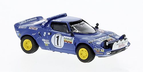 Brekina 29658 Lancia Stratos HF, Bernard Darniche, 2. Platz Monte Carlo, 1980 (H0)