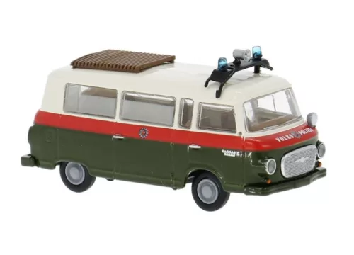 Brekina 30045 Barkas B1000 busz, 1962 - Volkspolizei (H0)