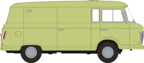 Brekina 30122 Barkas B1000 dobozos, zöld (H0)