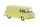 Brekina 30123 Barkas B1000 dobozos, bézszöld (H0)