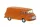 Brekina 30124 Barkas B1000 dobozos, sötétnarancs (H0)
