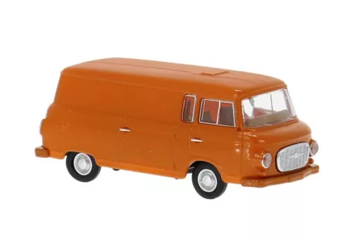 Brekina 30124 Barkas B1000 dobozos, sötétnarancs (H0)