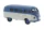 Brekina 31034 Volkswagen Transporter T1a Kombi, szürke/kék (H0)