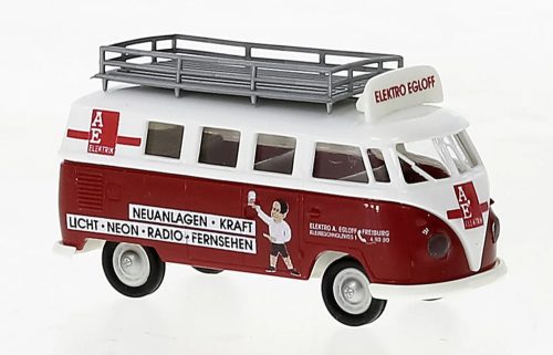 Brekina 31620 Volkswagen Transporter T1b Kombi, "Elektro Egloff", 1960 (H0)