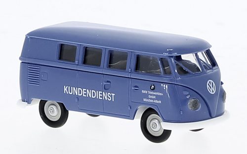 Brekina 31626 Volkswagen Transporter T1b 1960, Kombi, BMW Triebwerksbau (H0)