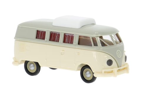 Brekina 31632 Volkswagen Transporter T1a Camper, felhúzható tetővel (H0)
