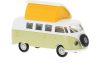 Brekina 31633 Volkswagen Transporter T1b Camper, Dormobild tetővel (H0)