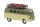 Brekina 31638 Volkswagen Transporter T1b Camper, tetőcsomagtartóval és gumicsónakkal (H0)