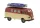 Brekina 31639 Volkswagen Transporter T1b Camper, tetőcsomagtartóval és gumicsónakkal (H0)