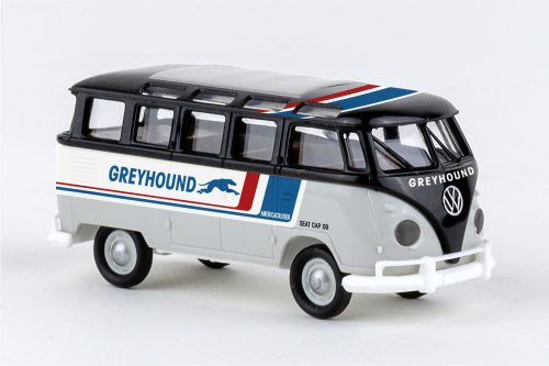 Brekina 31850 Volkswagen Transporter T1b Samba 1960, Greyhound (H0)