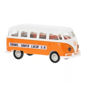  Brekina 31855 Volkswagen Transporter T1b Mindersamba - Trans Santa Lucia, Karibik (H0)
