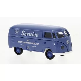  Brekina 32066 Volkswagen Transporter T1a, dobozos, NSU Service (GB) (H0)