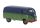 Brekina 32075 Volkswagen Transporter T1a, dobozos, kék/zöld (H0)