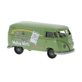   Brekina 32305 Volkswagen Transporter T1a, dobozos, Regina Mellow Mints (USA) (H0)
