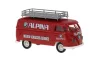 Brekina 32306 Volkswagen Transporter T1b, dobozos, 1950 - Alpina (H0)