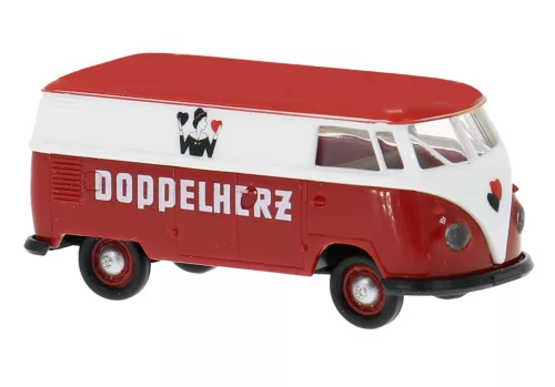 Brekina 32307 Volkswagen Transporter T1b, dobozos, 1950 - Doppelherz (H0)