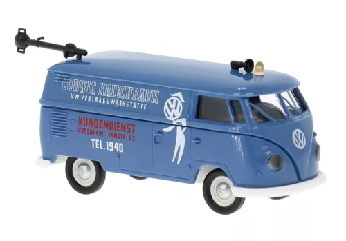 Brekina 32309 Volkswagen Transporter T1b, dobozos, VW Kriechbaum (H0)
