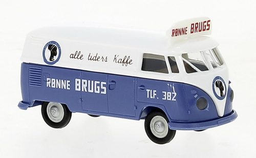 Brekina 32742 Volkswagen Transporter T1b 1960, dobozos, Ronne Brugs - Cirkel Kaffee (H0)