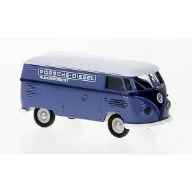   Brekina 32758 Volkswagen Transporter T1b 1960, dobozos, Porsche Diesel Kundendienst (H0)