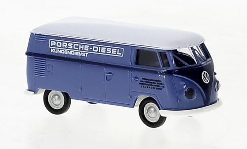Brekina 32758 Volkswagen Transporter T1b 1960, dobozos, Porsche Diesel Kundendienst (H0)