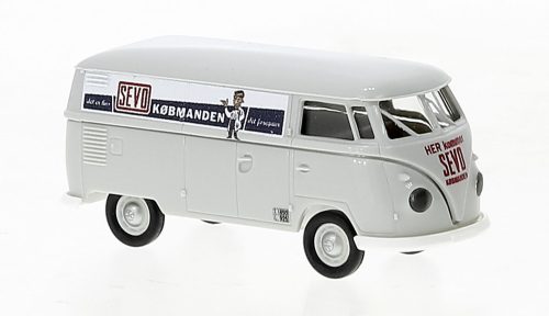 Brekina 32766 Volkswagen Transporter T1b, dobozos, SEVO-Kobmanden (DK), 1960 (H0)