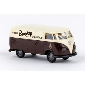   Brekina 32777 Volkswagen Transporter T1b 1960, dobozos, Bensdorp Chocolade (NL) (H0)