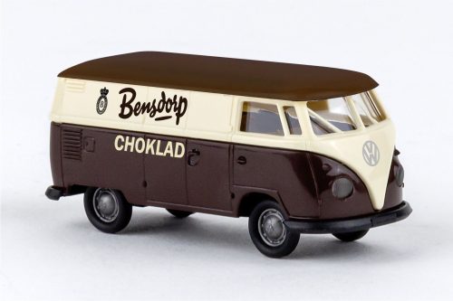 Brekina 32778 Volkswagen Transporter T1b 1960, dobozos, Bensdorp Choklad (S) (H0)