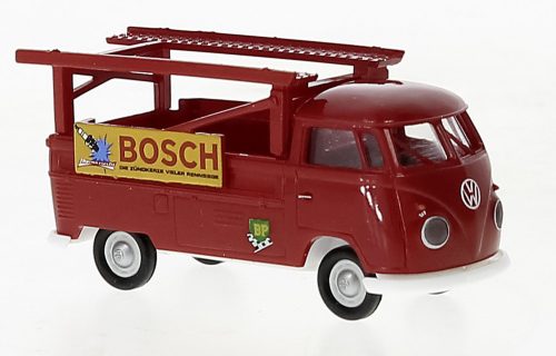 Brekina 32866 Volkswagen Transporter T1b 1960, versenyautószállító, Bosch (H0)