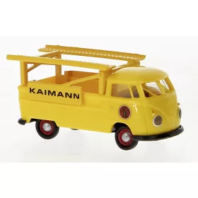   Brekina 32869 Volkswagen Transporter T1b 1960, versenyautószállító, Kaimann (H0)