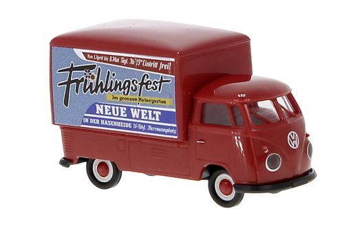 Brekina 32877 Volkswagen Transporter T1b 1960, dobozos, Frühlingsfest (H0)