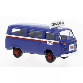   Brekina 33156 Volkswagen Transporter T2 Kombi, OK Biljour (S) 1972 (H0)